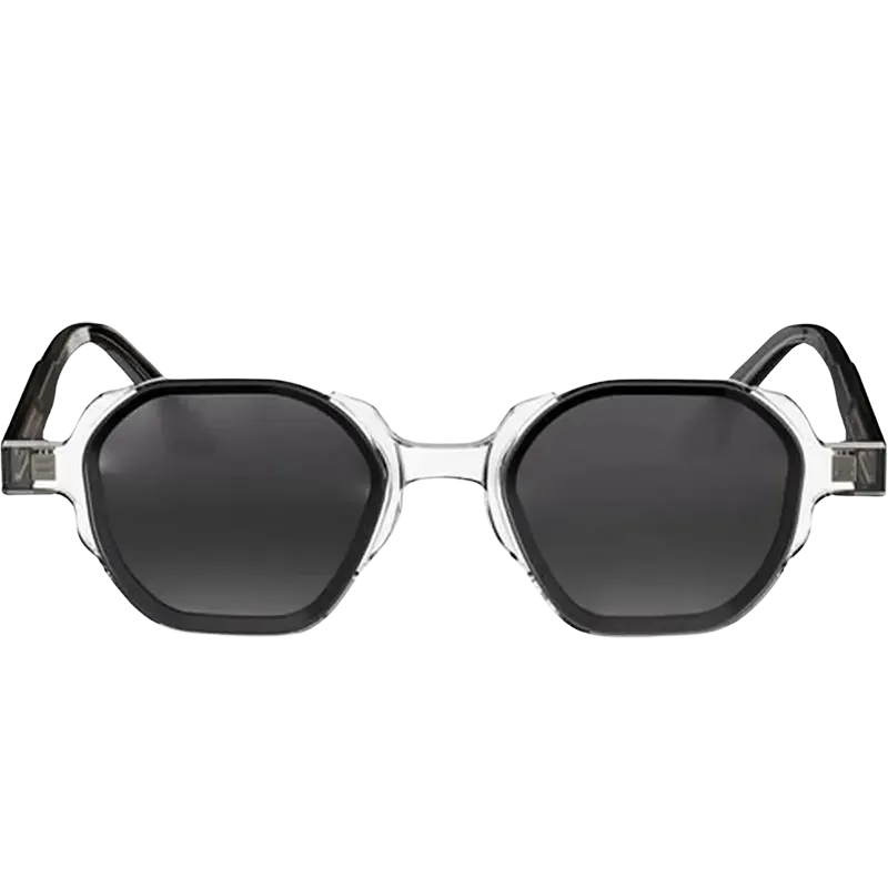Levelo Como Octagon-Shaped PC+CP Frame & UV400 Lens Sunglasses with Pouch 1 Mascom International.webp